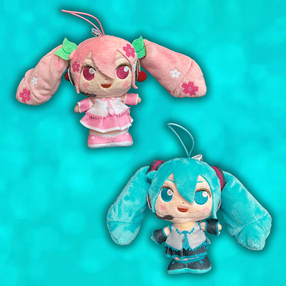 Hatsune Miku Plush Keychain